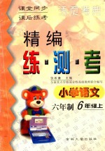 精编练·测·考 小学语文 六年制 六年级 上