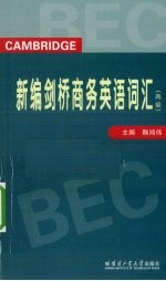 新编剑桥商务英语词汇  高级