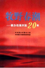 牧野春潮 新乡改革开放20年