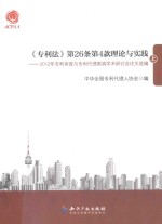 《专利法》第26条第4款理论与实践-2012年专利审查与专利代理高端学术研讨会论文选编 上