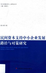 民间资本支持中小企业发展路径与对策研究