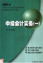 2003年全国会计专业技术资格考试配套辅导用书 中级 中级会计实务 1