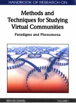 handbook of research on methods and techniques for studying virtual communities paradigms and pheno