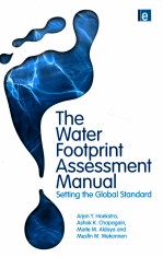 the water footprint assessment manual setting the global standard