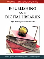 e-publishing and digital librarieslegal and organizational issues