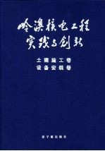 岭澳核电工程实践与创新  土建施工卷  设备安装卷