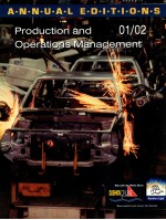 PRODUCTION AND OPERATIONS MANAGEMENT 01/02 SECOND EDITION