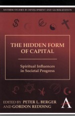 THE HIDDEN OF CAPITAL  SPIRITUAL INFLUENCES IN SOCIETAL PROGRESS