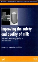 Improving the safety and quality of milk volume 2 improving quality in milk products