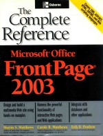 Microsoft Office FrontPage 2003 : the complete reference