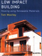 LOW IMPACT BUILDING HOUSING USING RENEWABLE MATERIALS