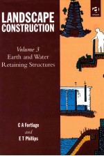 Landscape construction; vol. 3: earth and water retaining structures