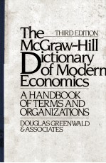 THE MCGRAW-HILL DICTIONARY OF MODERN ECONOMICS THIRD EDITION