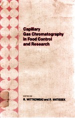 Gapillary gas chrnatography in Food control and research