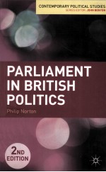 PARLIAMENT IN BRITISH POLITICS SECOND EDITION