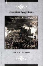 BECOMING NEAPOLITAN CITIZEN CULTURE IN BAROQUE NAPLES