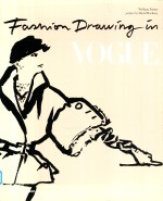 Fashion drawing in Vogue