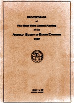 Proceedings of the forty - first annual meeting of the american society of bakery engineers 1987