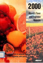 Allured's flavor and fragrance materials 2000