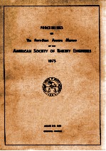 Proceedings of the forty - first annual meeting of the american society of bakery engineers 1975