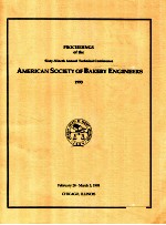 Proceedings of the forty - first annual meeting of the american society of bakery engineers 1993