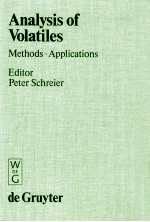 Analysis of volatiles methods and applications