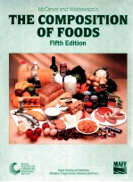 McCance and Widdowson's the compositionof foods