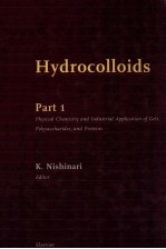 Hydrocolloids; part 1 : physical chemistry and industrialapplicationsof gels