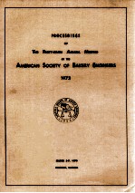 Proceedings of the forty - first annual meeting of the american society of bakery engineers 1973