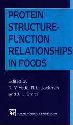 Protein structure-function relationships in foods