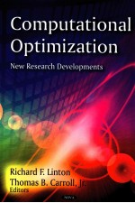 Computational optimization : new research developments