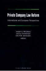 PRIVATE COMPANY LAW REFORM INTERNATIONAL AND EUROPEAN PERSPECTIVES