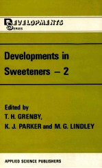 Developments in sweeteners 2