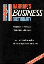 HARRAP'S FRENCH AND ENGLISH BUSINESS DICTIONARY