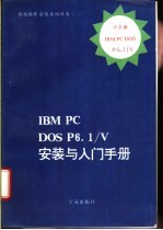 IBM PC DOS P6.1/V 安装与入门手册 安装说明书