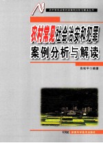 农村常见社会治安和犯罪案例分析与解读