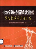 《电力安全事故应急处置和调查处理条例》及配套政策法规汇编