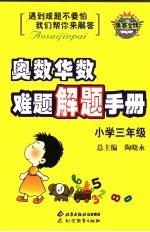 奥数华数难题解题手册 小学三年级