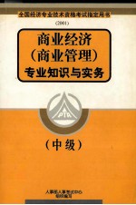 商业经济  商业管理  专业知识与实务  中级