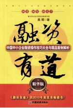 融资有道 中国中小企业融资操作技巧大全与精品案例解析 精华版