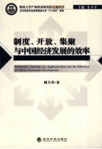 制度、开放、集聚与中国经济发展的效率