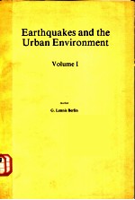 EARTHQUAKES AND THE URBAN ENVIRONMENT 1