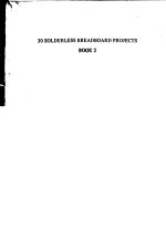 30 SOLDERLESS BREADBOARD PROJECTS BOOK 2