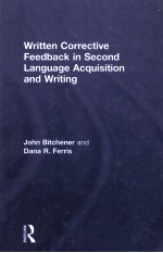 written corrective feedback in second language acquisition and writing