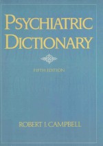 psychiatric dictionary fifth edition