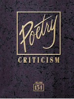 poetry criticism volume 151