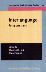 interlanguage forty years later