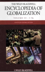 the wiley-blackwell encyclopedia of globalization volume 3 i-no