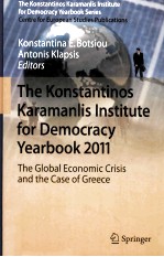 the konstantinos karamanlis institute for democracy yearbook 2011the global economic crisis and the