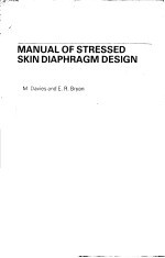 MANUAL OF STRESSED SKIN DIAPHRAGM DESIGN